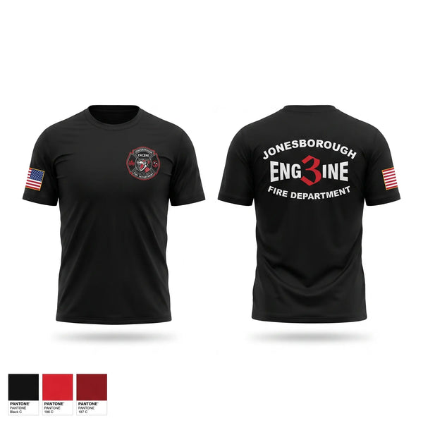 Short Sleeve Performance Shirt, Jonesborough Fire Department, Fire Department, Teamtime, Team time, sublimation, custom sports apparel, team uniforms, spirit wear, spiritwear, sports uniforms, custom shirts, team store, custom team store, fundraiser sports, apparel fundraiser
