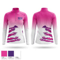 Carolina Track Hawks Quarter Zip Jacket - 1