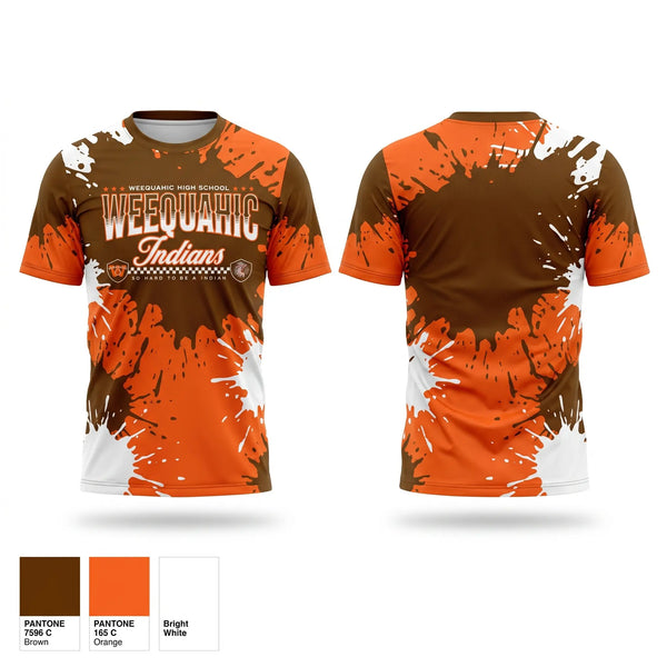 Short Sleeve Performance Shirt, Weequahic Indians, , Teamtime, Team time, sublimation, custom sports apparel, team uniforms, spirit wear, spiritwear, sports uniforms, custom shirts, team store, custom team store, fundraiser sports, apparel fundraiser