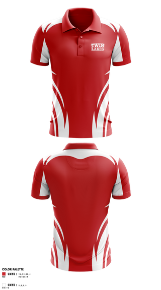 Short Sleeve Performance Polo, Twin Lakes, Cheer, Teamtime, Team time, sublimation, custom sports apparel, team uniforms, spirit wear, spiritwear, sports uniforms, custom shirts, team store, custom team store, fundraiser sports, apparel fundraiser