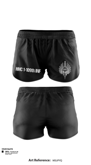 Ranger Panties, HHC 1/109th INF, Army, Teamtime, Team time, sublimation, custom sports apparel, team uniforms, spirit wear, spiritwear, sports uniforms, custom shirts, team store, custom team store, fundraiser sports, apparel fundraiser