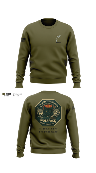 Crew Neck Sweatshirt, 3d Intel Bn, , Teamtime, Team time, sublimation, custom sports apparel, team uniforms, spirit wear, spiritwear, sports uniforms, custom shirts, team store, custom team store, fundraiser sports, apparel fundraiser