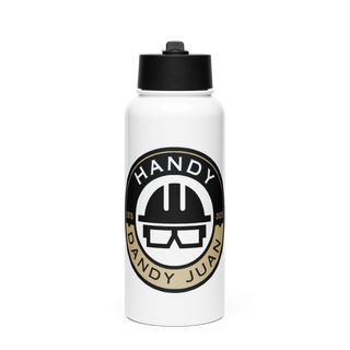 Handy Dandy Juan 69161815 Stainless Steel Water Bottle with a Straw Lid