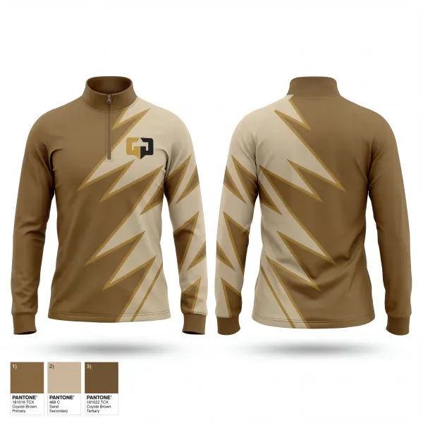 Quarter Zip Jacket, GGT Wrestling, Wrestling, Teamtime, Team time, sublimation, custom sports apparel, team uniforms, spirit wear, spiritwear, sports uniforms, custom shirts, team store, custom team store, fundraiser sports, apparel fundraiser