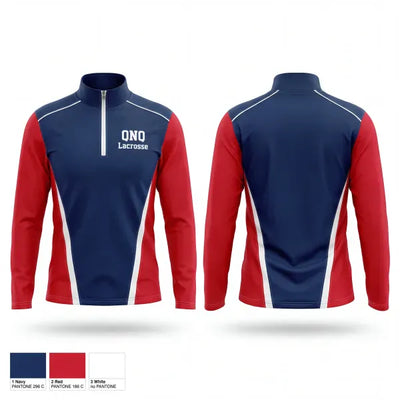 QNQ Lacrosse 22941846 Quarter Zip Jacket - 1