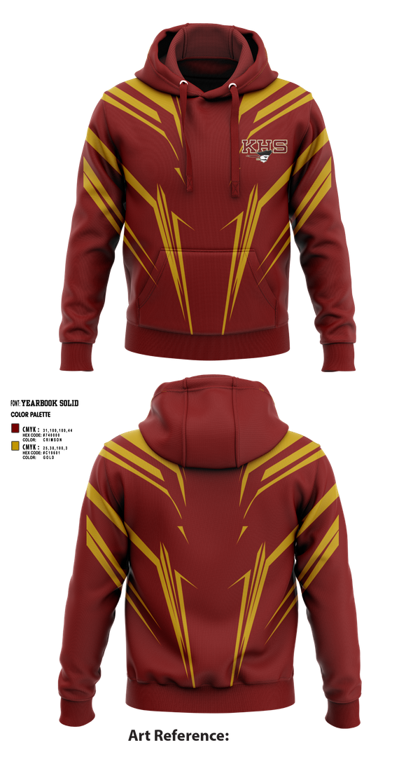 Hoodie, Kingston High School Cheer, Cheer, Teamtime, Team time, sublimation, custom sports apparel, team uniforms, spirit wear, spiritwear, sports uniforms, custom shirts, team store, custom team store, fundraiser sports, apparel fundraiser