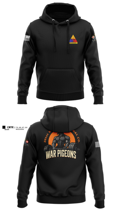 261st War Pigeons Hoodie - 101