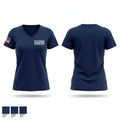 Petersburg Volunteer Fire Department 5205877 Women's Short Sleeve V-neck Shirt - 1
