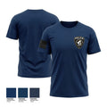 Piscataway Township Police Department 60325571 Old School Cotton Feel Shirt - 1