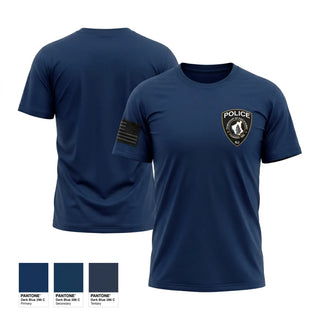 Old School Cotton Feel Shirt, Piscataway Township Police Department, Police, Teamtime, Team time, sublimation, custom sports apparel, team uniforms, spirit wear, spiritwear, sports uniforms, custom shirts, team store, custom team store, fundraiser sports, apparel fundraiser