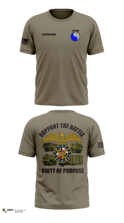 729 Quarter Master Unit 34151644 Short Sleeve Performance Shirt - 10