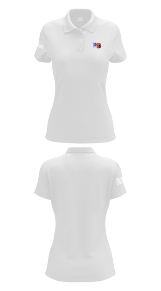 Womens Short Sleeve Performance Polo, Mt Ararat Brunswick Wrestling, Wrestling, Teamtime, Team time, sublimation, custom sports apparel, team uniforms, spirit wear, spiritwear, sports uniforms, custom shirts, team store, custom team store, fundraiser sports, apparel fundraiser