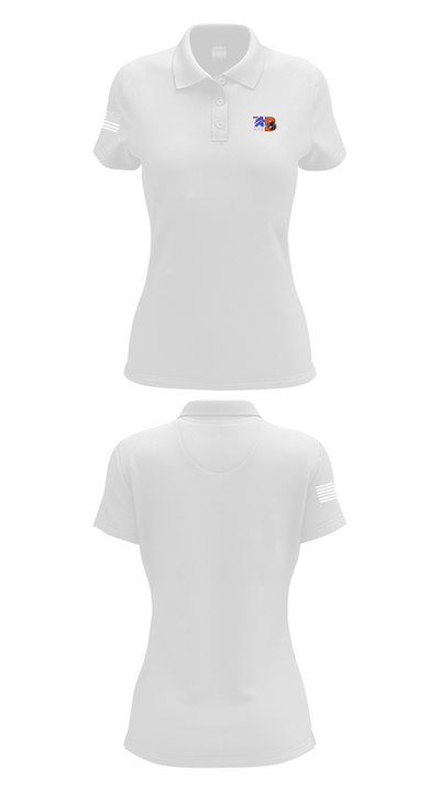 Mt Ararat Brunswick Wrestling 31396339 Women's Short Sleeve Performance Polo  - 17