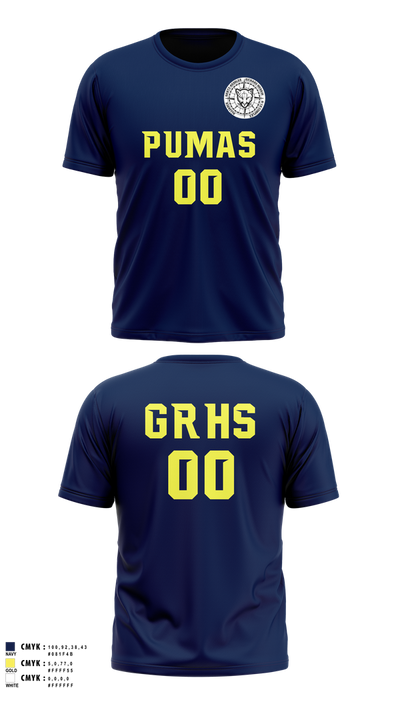 Alliance Gertz Ressler High School 10351954 Short Sleeve Performance Shirt - 2
