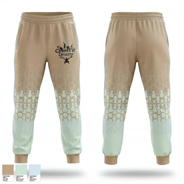Sweatpants, CrossFit Drums, Spirit Store, Teamtime, Team time, sublimation, custom sports apparel, team uniforms, spirit wear, spiritwear, sports uniforms, custom shirts, team store, custom team store, fundraiser sports, apparel fundraiser