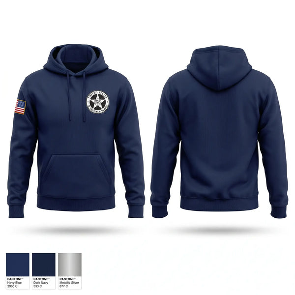 Hoodie, United States Marshals Posse, Police, Teamtime, Team time, sublimation, custom sports apparel, team uniforms, spirit wear, spiritwear, sports uniforms, custom shirts, team store, custom team store, fundraiser sports, apparel fundraiser