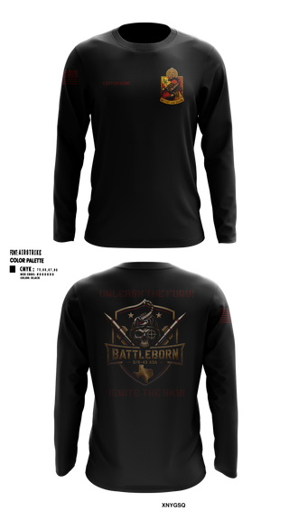 Long Sleeve Performance Shirt, Battleborn, Army, Teamtime, Team time, sublimation, custom sports apparel, team uniforms, spirit wear, spiritwear, sports uniforms, custom shirts, team store, custom team store, fundraiser sports, apparel fundraiser