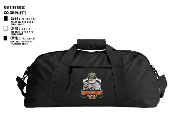 Duffle Bag, Bravo 307th ESBE, Army, Teamtime, Team time, sublimation, custom sports apparel, team uniforms, spirit wear, spiritwear, sports uniforms, custom shirts, team store, custom team store, fundraiser sports, apparel fundraiser