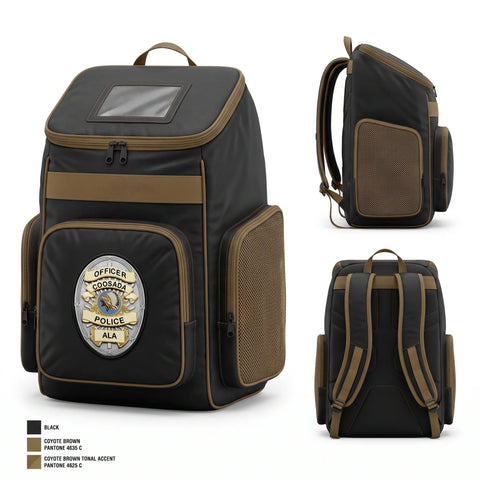 Gear Bag, Coosada Police Department, Police, Teamtime, Team time, sublimation, custom sports apparel, team uniforms, spirit wear, spiritwear, sports uniforms, custom shirts, team store, custom team store, fundraiser sports, apparel fundraiser