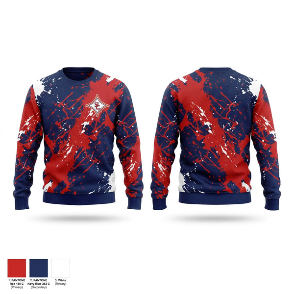Crew Neck Sweatshirt, Sandy Creek High School Basketball, Women's Basketball, Teamtime, Team time, sublimation, custom sports apparel, team uniforms, spirit wear, spiritwear, sports uniforms, custom shirts, team store, custom team store, fundraiser sports, apparel fundraiser