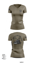 1482nd Transportation Company 43933777 Women's Short Sleeve V-neck Shirt - 101