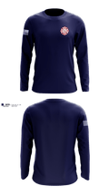 Buna volunteered fire 84155702 Long Sleeve Performance Shirt - 1