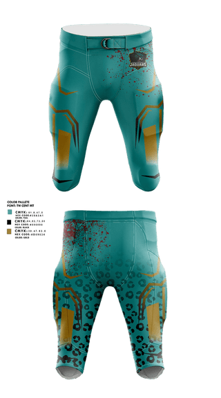 Football Pants, southeast Jaguars, , Teamtime, Team time, sublimation, custom sports apparel, team uniforms, spirit wear, spiritwear, sports uniforms, custom shirts, team store, custom team store, fundraiser sports, apparel fundraiser