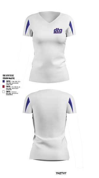 Womens Short Sleeve Vneck Shirt, Downtown Giants Youth Football, Men's Basketball, Teamtime, Team time, sublimation, custom sports apparel, team uniforms, spirit wear, spiritwear, sports uniforms, custom shirts, team store, custom team store, fundraiser sports, apparel fundraiser