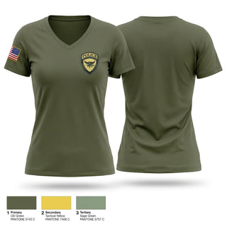 Womens Short Sleeve Vneck Shirt, Southern Maine Special Response Team, Police, Teamtime, Team time, sublimation, custom sports apparel, team uniforms, spirit wear, spiritwear, sports uniforms, custom shirts, team store, custom team store, fundraiser sports, apparel fundraiser