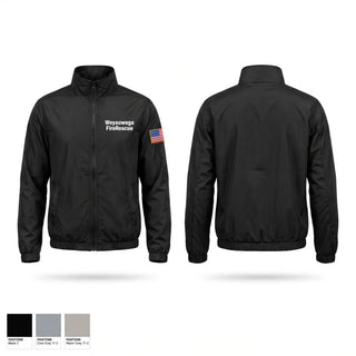 Windbreaker, Weyauwega Fire/Rescue, Fire Department, Teamtime, Team time, sublimation, custom sports apparel, team uniforms, spirit wear, spiritwear, sports uniforms, custom shirts, team store, custom team store, fundraiser sports, apparel fundraiser