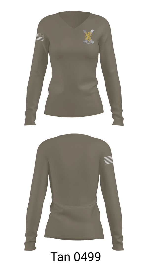 Womens Long Sleeve Vneck Shirt, Blackwatch, , Teamtime, Team time, sublimation, custom sports apparel, team uniforms, spirit wear, spiritwear, sports uniforms, custom shirts, team store, custom team store, fundraiser sports, apparel fundraiser