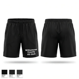 Athletic Shorts With Pockets, Williamson County K-9 Unit, Police, Teamtime, Team time, sublimation, custom sports apparel, team uniforms, spirit wear, spiritwear, sports uniforms, custom shirts, team store, custom team store, fundraiser sports, apparel fundraiser