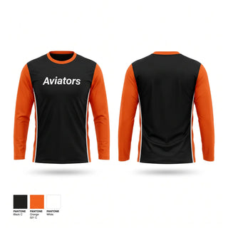 Long Sleeve Performance Shirt, Alliance Aviators, , Teamtime, Team time, sublimation, custom sports apparel, team uniforms, spirit wear, spiritwear, sports uniforms, custom shirts, team store, custom team store, fundraiser sports, apparel fundraiser