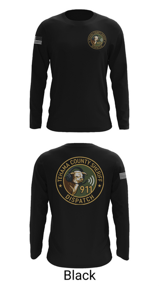 Long Sleeve Performance Shirt, TCSO DISPATCH, , Teamtime, Team time, sublimation, custom sports apparel, team uniforms, spirit wear, spiritwear, sports uniforms, custom shirts, team store, custom team store, fundraiser sports, apparel fundraiser