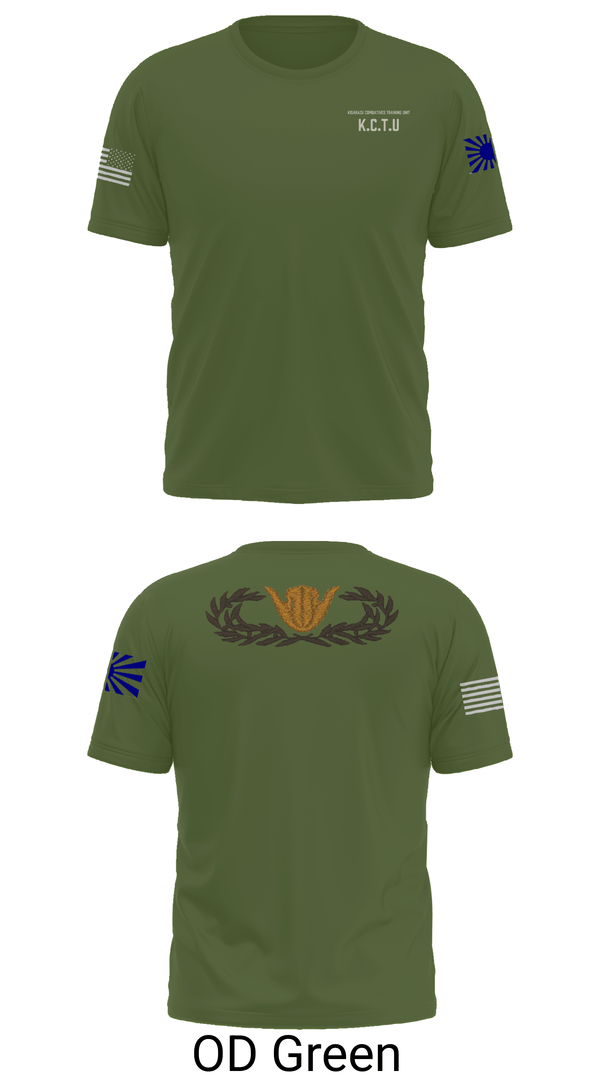 Old School Cotton Feel Shirt, KISARAZU COMBAT TRAINING UNIT, Army, Teamtime, Team time, sublimation, custom sports apparel, team uniforms, spirit wear, spiritwear, sports uniforms, custom shirts, team store, custom team store, fundraiser sports, apparel fundraiser