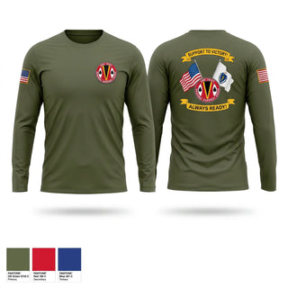 Long Sleeve Performance Shirt, HHC 151st RSG, Army, Teamtime, Team time, sublimation, custom sports apparel, team uniforms, spirit wear, spiritwear, sports uniforms, custom shirts, team store, custom team store, fundraiser sports, apparel fundraiser