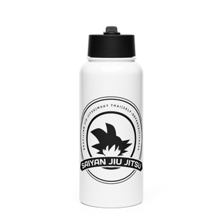 Saiyan Jiu Jitsu 46125139 Stainless Steel Water Bottle with a Straw Lid