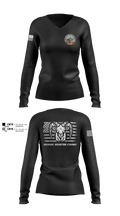 650th RSG 25521294 Women's Long Sleeve V-neck Shirt - 3