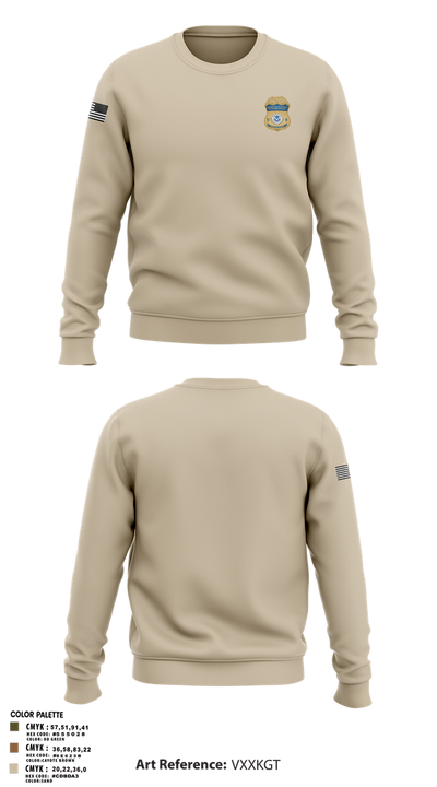 319th IEW Crew Neck Sweatshirt - 4