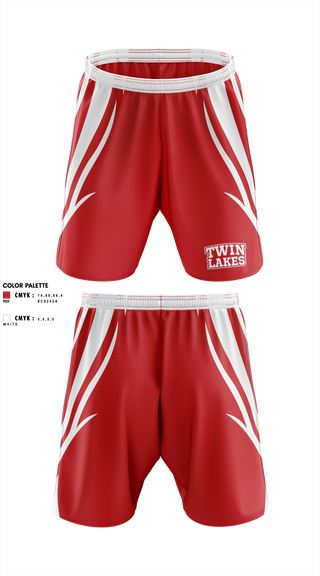 Athletic Shorts With Pockets, Twin Lakes, Cheer, Teamtime, Team time, sublimation, custom sports apparel, team uniforms, spirit wear, spiritwear, sports uniforms, custom shirts, team store, custom team store, fundraiser sports, apparel fundraiser