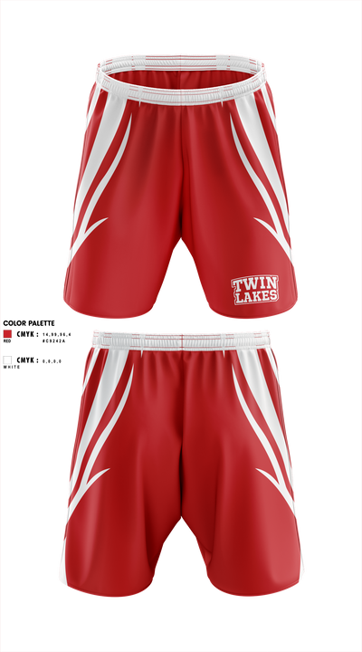 Twin Lakes Athletic Shorts With Pockets - 2