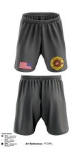 Marine Corps Mountain Warfare Training Center Fire Department 41101347 Athletic Shorts With Pockets - 1