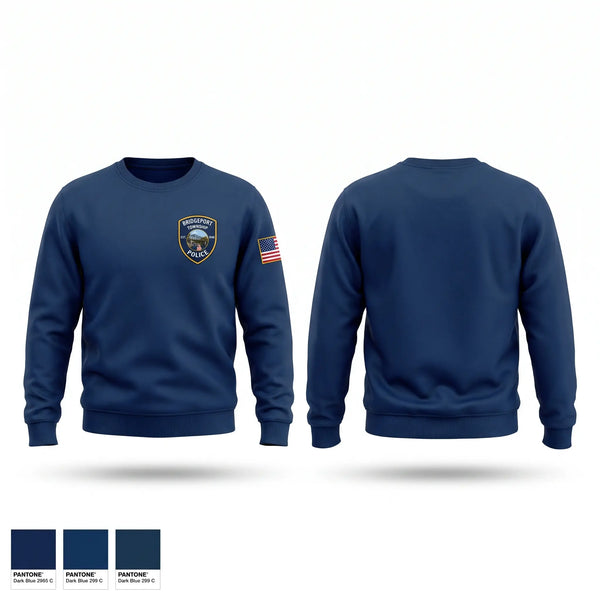 Crew Neck Sweatshirt, Bridgeport Township Police Department, Police, Teamtime, Team time, sublimation, custom sports apparel, team uniforms, spirit wear, spiritwear, sports uniforms, custom shirts, team store, custom team store, fundraiser sports, apparel fundraiser