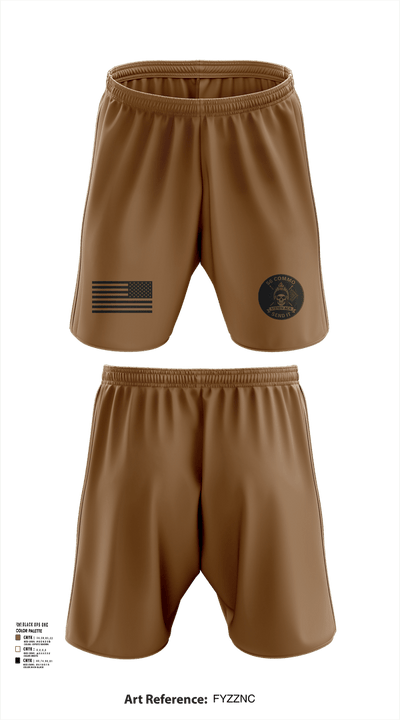 1/278th ACR 18022792 Athletic Shorts With Pockets - 101