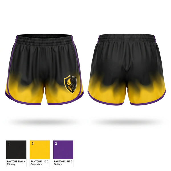 Womens Shorts, Golden Knights, Baseball, Teamtime, Team time, sublimation, custom sports apparel, team uniforms, spirit wear, spiritwear, sports uniforms, custom shirts, team store, custom team store, fundraiser sports, apparel fundraiser