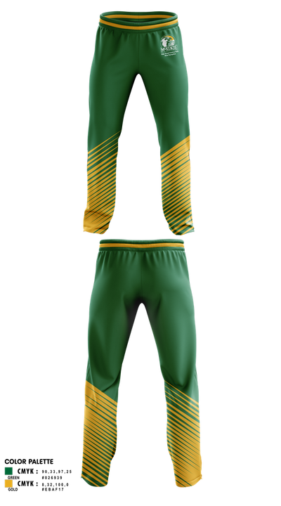 Mckenzie High School Track & Field 25856777 Sweatpants - 1