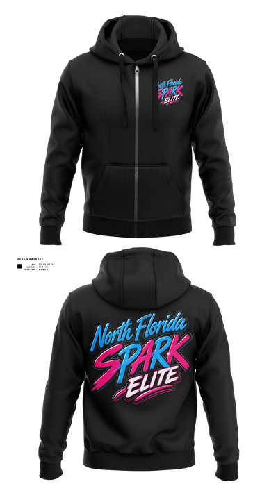 North Florida Spark 96231530 Zip Hoodie - 30
