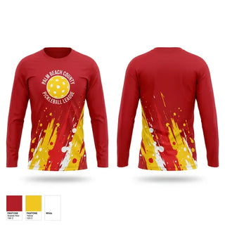Long Sleeve Performance Shirt, Palm Beach County Pickleball League, , Teamtime, Team time, sublimation, custom sports apparel, team uniforms, spirit wear, spiritwear, sports uniforms, custom shirts, team store, custom team store, fundraiser sports, apparel fundraiser