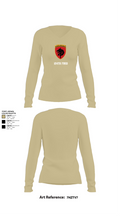 124th FRSD 51452565 Women's Long Sleeve V-neck Shirt - 82