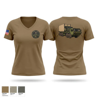 Womens Short Sleeve Vneck Shirt, 1/67, Army, Teamtime, Team time, sublimation, custom sports apparel, team uniforms, spirit wear, spiritwear, sports uniforms, custom shirts, team store, custom team store, fundraiser sports, apparel fundraiser